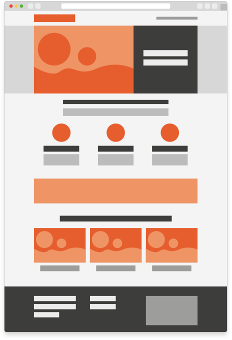 Landing page